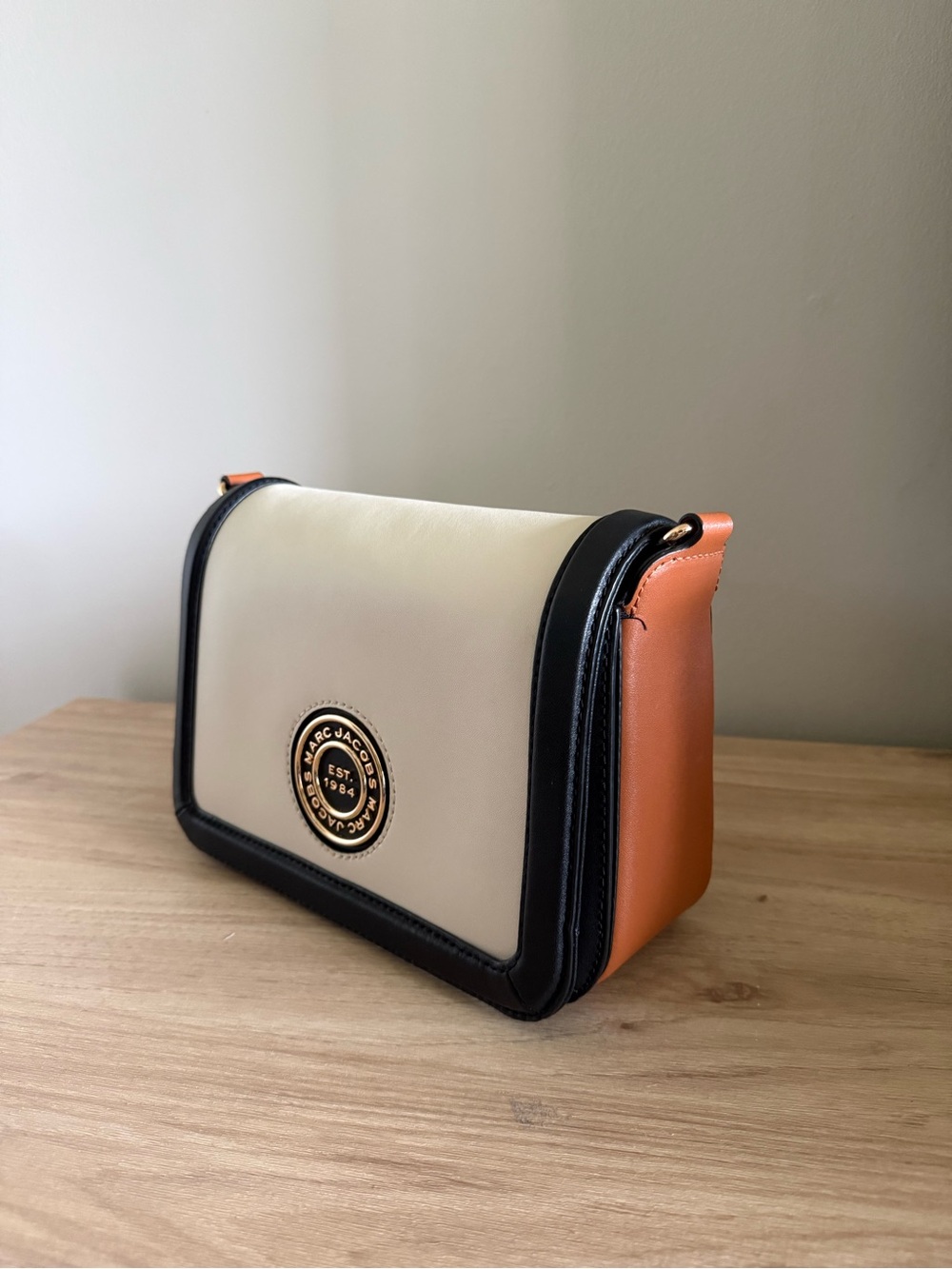 Marc Jacobs Colorblock Insignia Messenger Crossbody Bag
